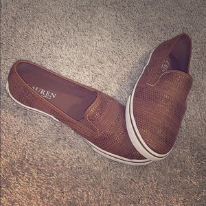 Slip on Ralph Lauren shoes